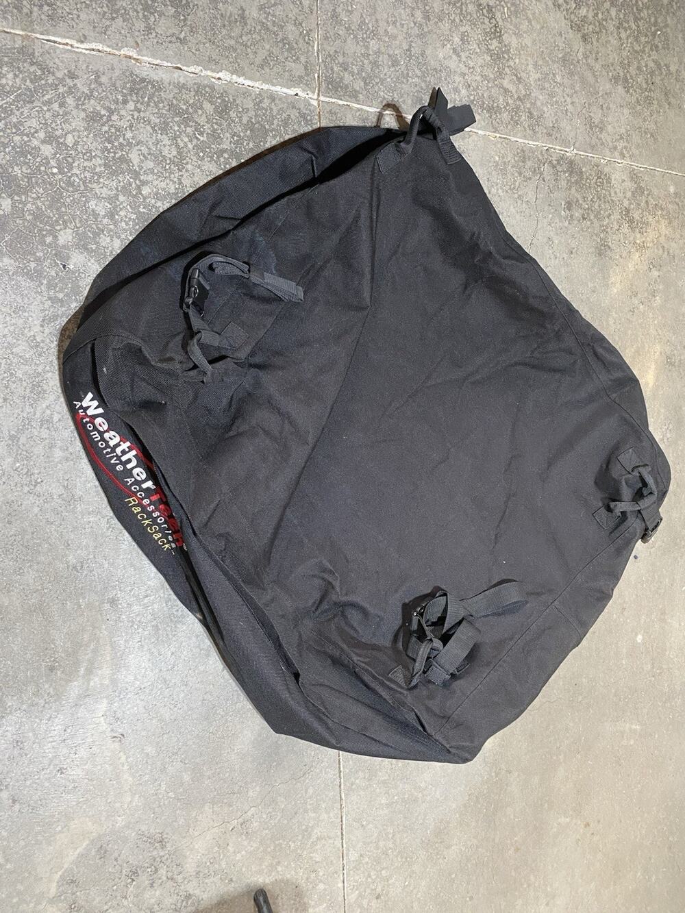 WeatherTech RackSack Automotive Accessories Rooftop Cargo Carrier Black